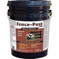 Black Jack Gardner Fence Post Gloss Black Asphalt Fence Paint 5 gal 9005-GA